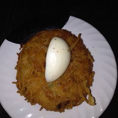 Bird Nest potato Cutlet A picture of Bird Nest potato Cutlet.