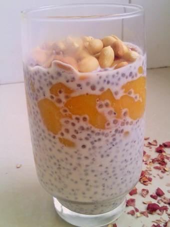 Easy Way Prepare Mango Peanut Chia Seeds Pudding the So Delicious Perfect