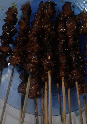 Foto resep Sate Sapi Bumbu Kecap (simple bgt lho..)