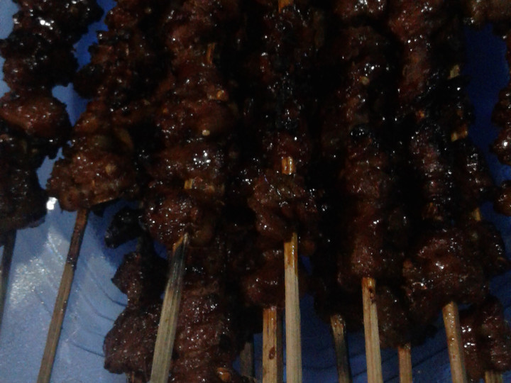  Bagaimana cara buat Sate Sapi Bumbu Kecap (simple bgt lho..) untuk Idul Fitri dijamin nikmat