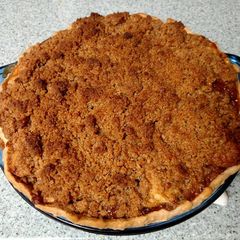 A picture of Curtis' Renowned Dutch Apple Pie.
