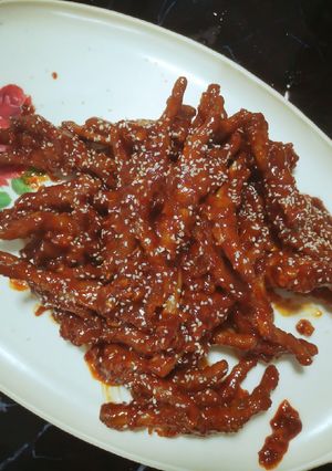 รูปของ ขาไก่ผัดซอสเผ็ดเกาหลี