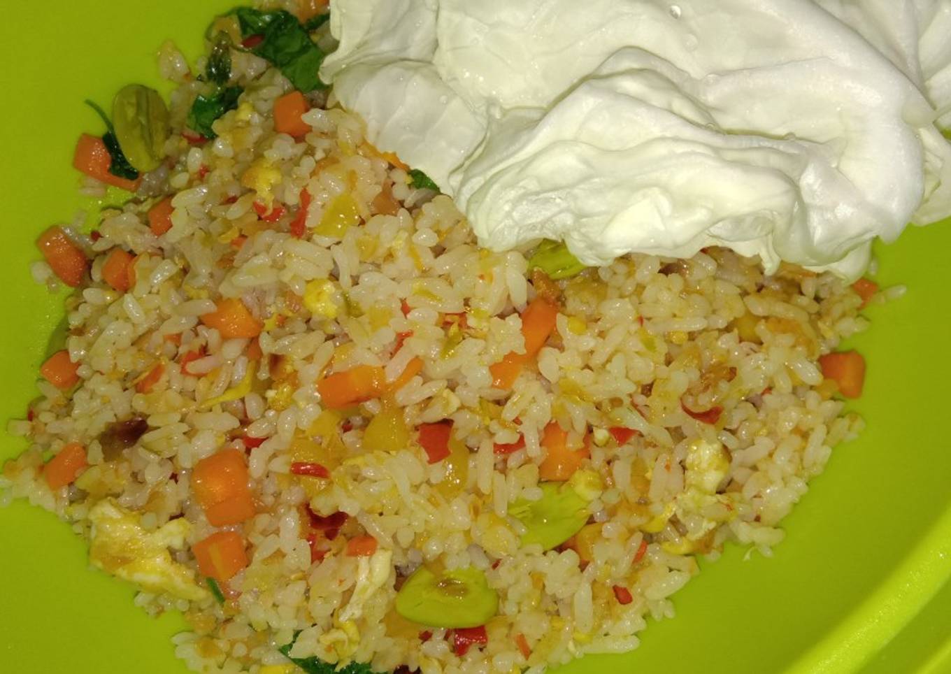 Nasi goreng pete kemangi