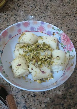 صورة لوصفة حلاوة الجبن 👍👍