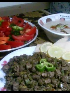 صورة لوصفة كبدة اسكندراني