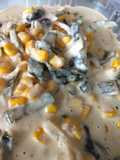 Rajitas de poblano con crema