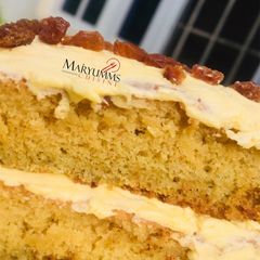 A picture of SLICE VANILLAH CAKE🍰by maryumms_cuisine🌸.