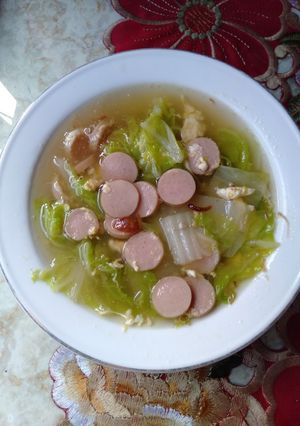 Foto resep Sup sawi putih