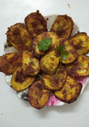 A picture of Raw banana fry.