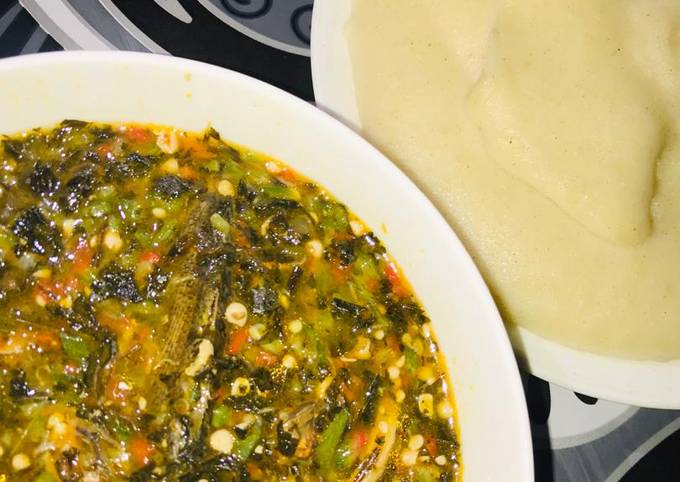 Steps to Prepare Perfect Title:vegetable okro soup