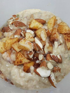 Foto resep Overnight Oat with apple & almond