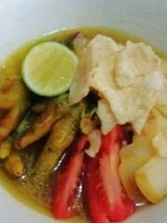 Foto resep Soto ceker bumbu koya