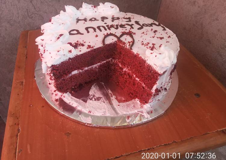 Recipe of Quick Red velvet cake