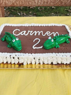 Una foto de Tarta de galletas y chocolate