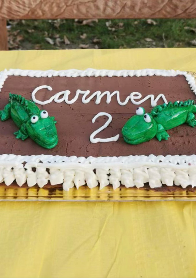 Una foto de Tarta de galletas y chocolate