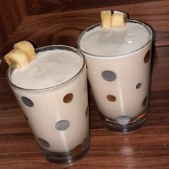 A picture of Banana milkshake.