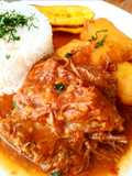 Sobrebarriga en salsa criolla🍖