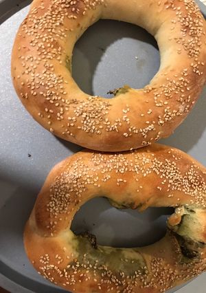 صورة لوصفة كعك الزعتر والجبنة