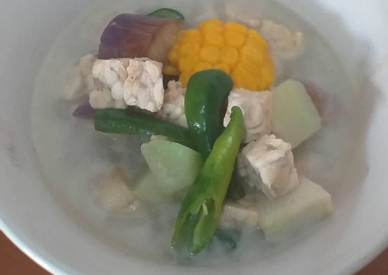 Sayur lodeh tempe