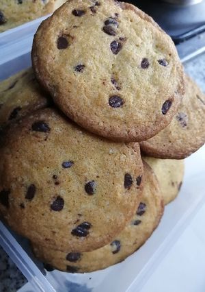 Una foto de Galletas con chispas de chocolate estilo Subway