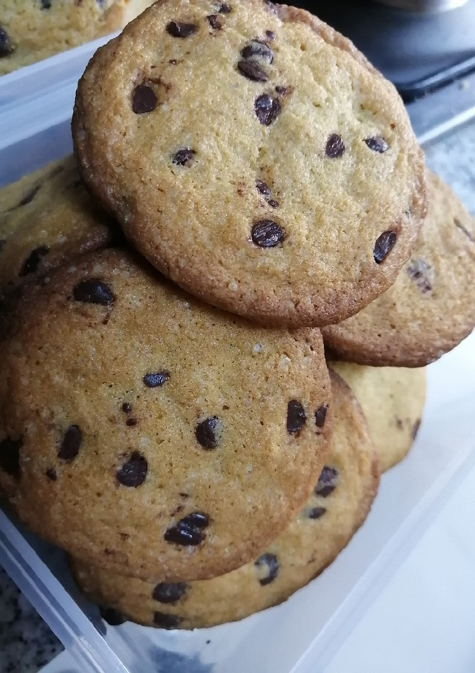 Una foto de Galletas con chispas de chocolate estilo Subway