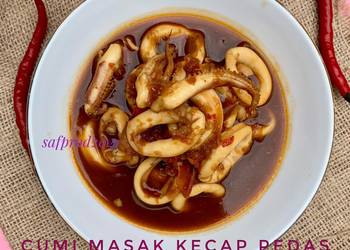 Fresh, Menyajikan Cumi Masak Kecap Pedas Enak dan Sehat