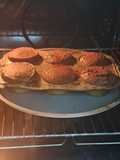 Muffins de chocolate y café