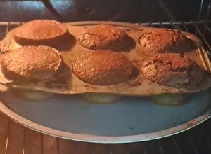 Una foto de Muffins de chocolate y café