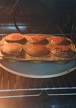 Una foto de Muffins de chocolate y café