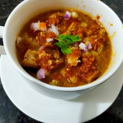 A picture of Dal baati.