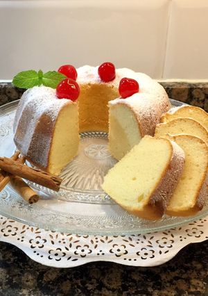 Una foto de Bizcocho de Mascarpone y limón sin gluten