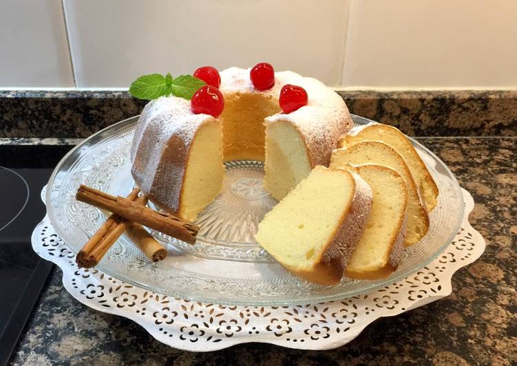 Bizcocho de Mascarpone y limón sin gluten