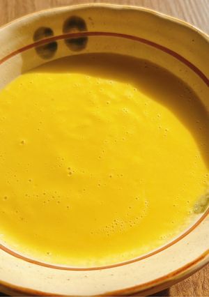 Hình của món Soup kem khoai tây cà rốt.