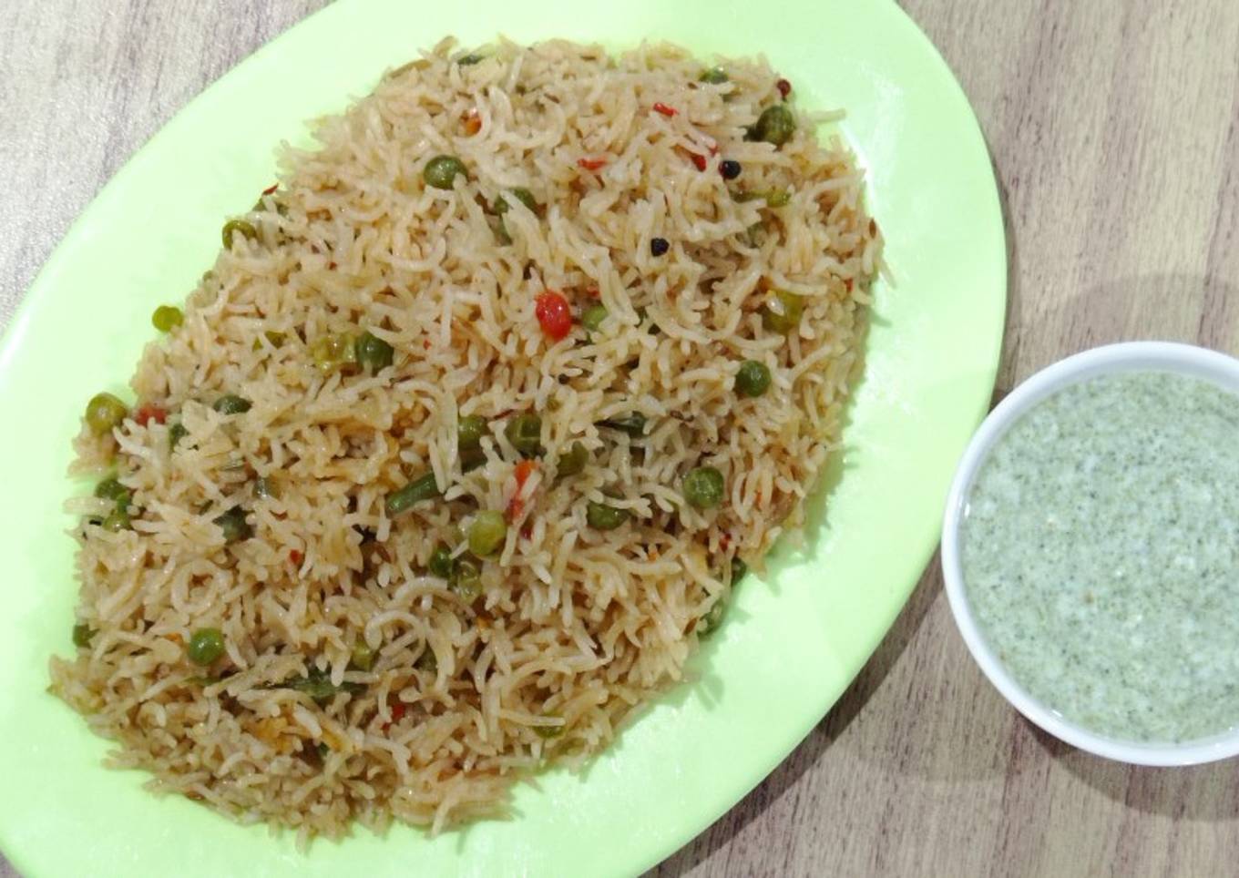 Matar pulao