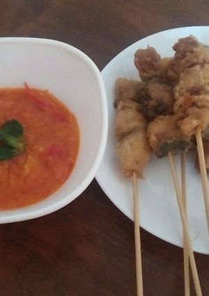Foto resep Sate Tuna Saos Asam Manis