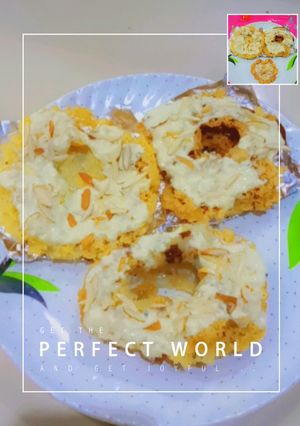 घेवर (ghevar recipe in hindi) रेसिपी मुख्य फोटो
