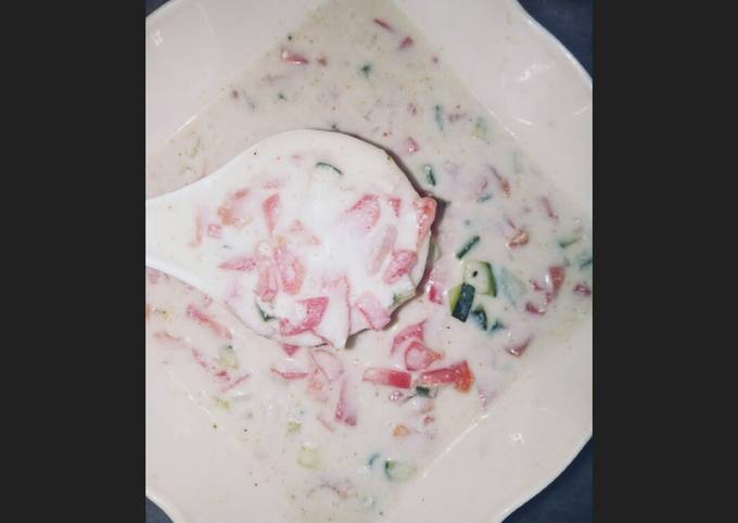 Vegetable Raita