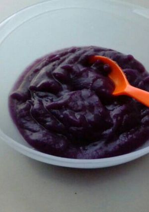 Foto resep MPASI 7+ Puree Ubi Ungu