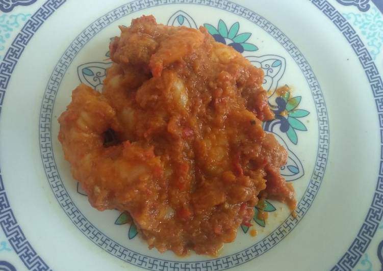 Resep 107. Udang Masak Habang Anti Gagal