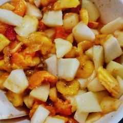 A picture of Fruit chaat.