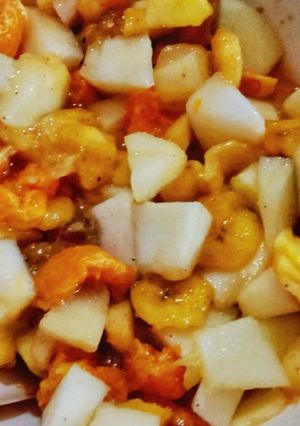 A picture of Fruit chaat.