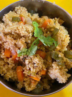 குதிரைவாலி வெஜ் புலாவ் (Kuthiraivaali veg pulao recipe in tamil) செய்முறை முக்கிய புகைப்படம்