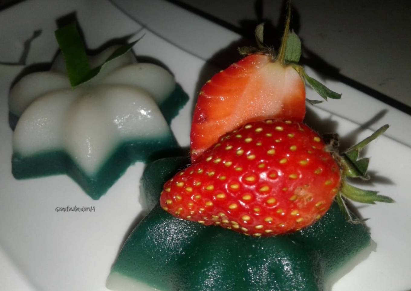 Kue Talam Kacang Merah