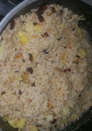A picture of Afghani pulao.
