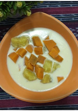 Foto resep Kolak Kuah Susu