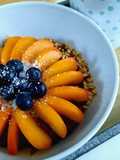 Porridge: Aprikose-Schoko
