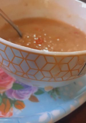 صورة لوصفة شوربة كويكر