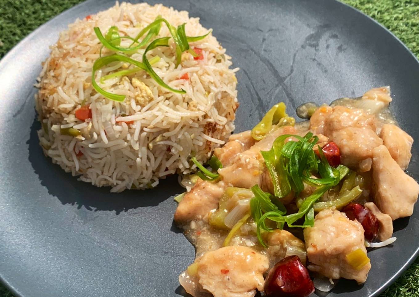 Garlic chicken 💕