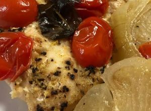 Foto de Filetes de Tilápia no forno