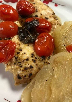 Foto de Filetes de Tilápia no forno